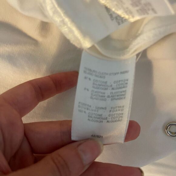 MaxMara Lycra lightweight white jacket - Picture 9 of 11